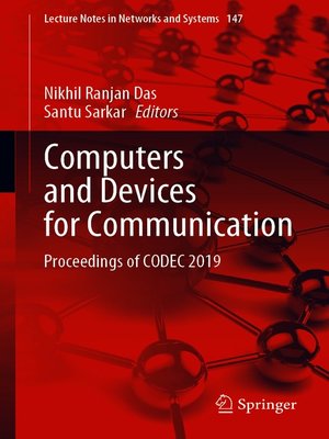 cover image of Computers and Devices for Communication